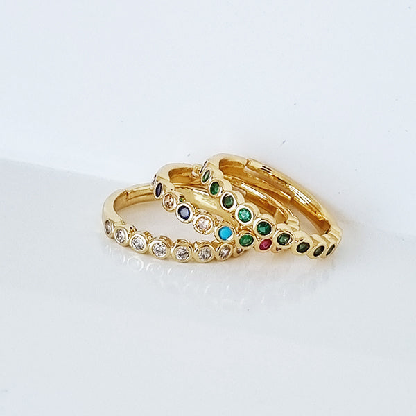 DIAMOND BEADED RING