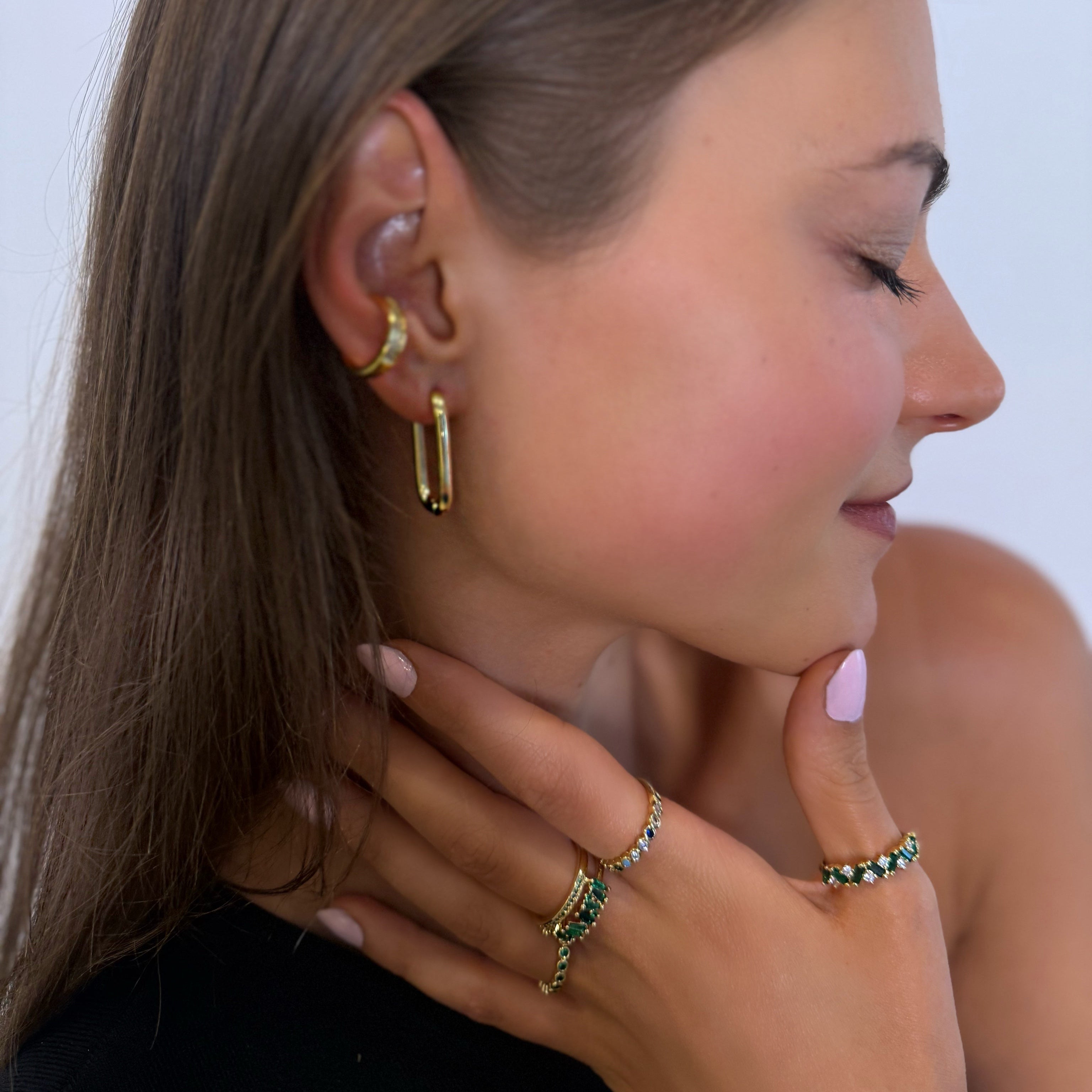 COLOURFUL BEADED RING