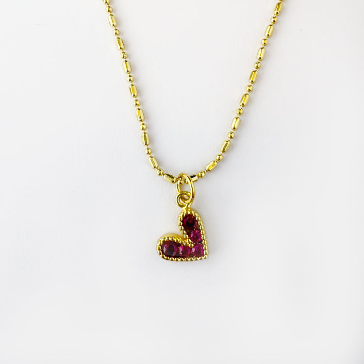 ROSA PETITE HEART NECKLACE