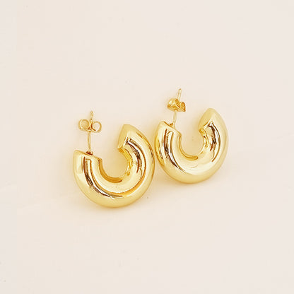 CHUNKY HOOP EARRINGS