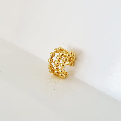 BEADED EAR CUFF