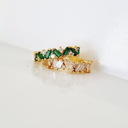 EMERALD ROMANO RING