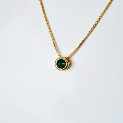EMERALD OPRAH NECKLACE