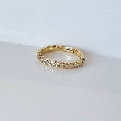 DIAMOND BEADED RING